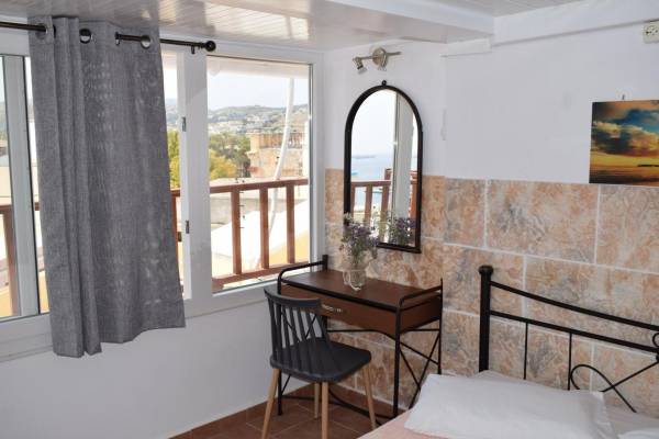 Chambre Double avec Balcon et Vue sur la Mer